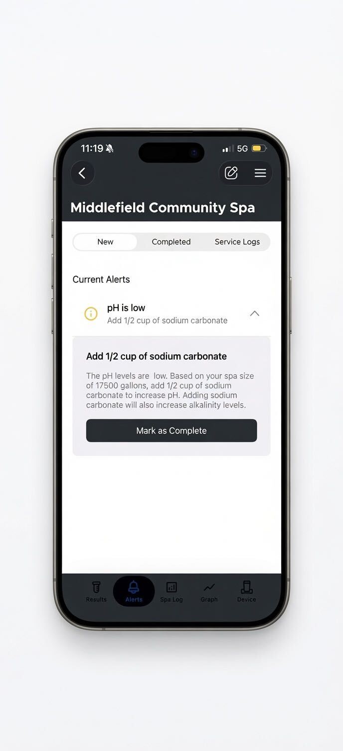Amano app showing a chemistry reading and recommended next step for review